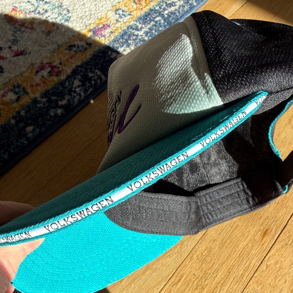 Volkswagen Driver Gear Love Hat with Teal and Purple Accents - Picture 6 of 8